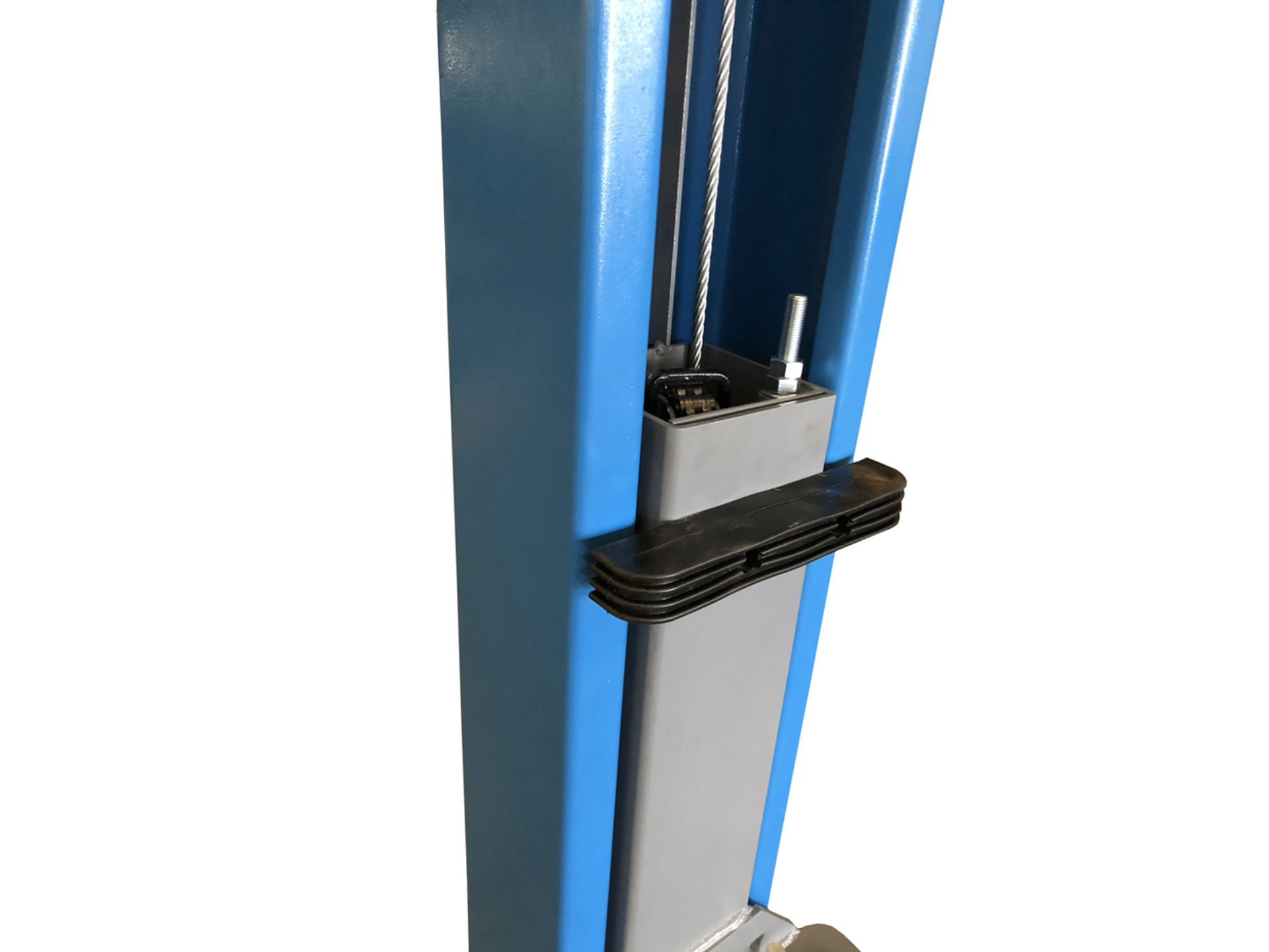 Dvousloupový přejezdový zvedák s automatickým zámkem, nosnost 4t - QSD4000A