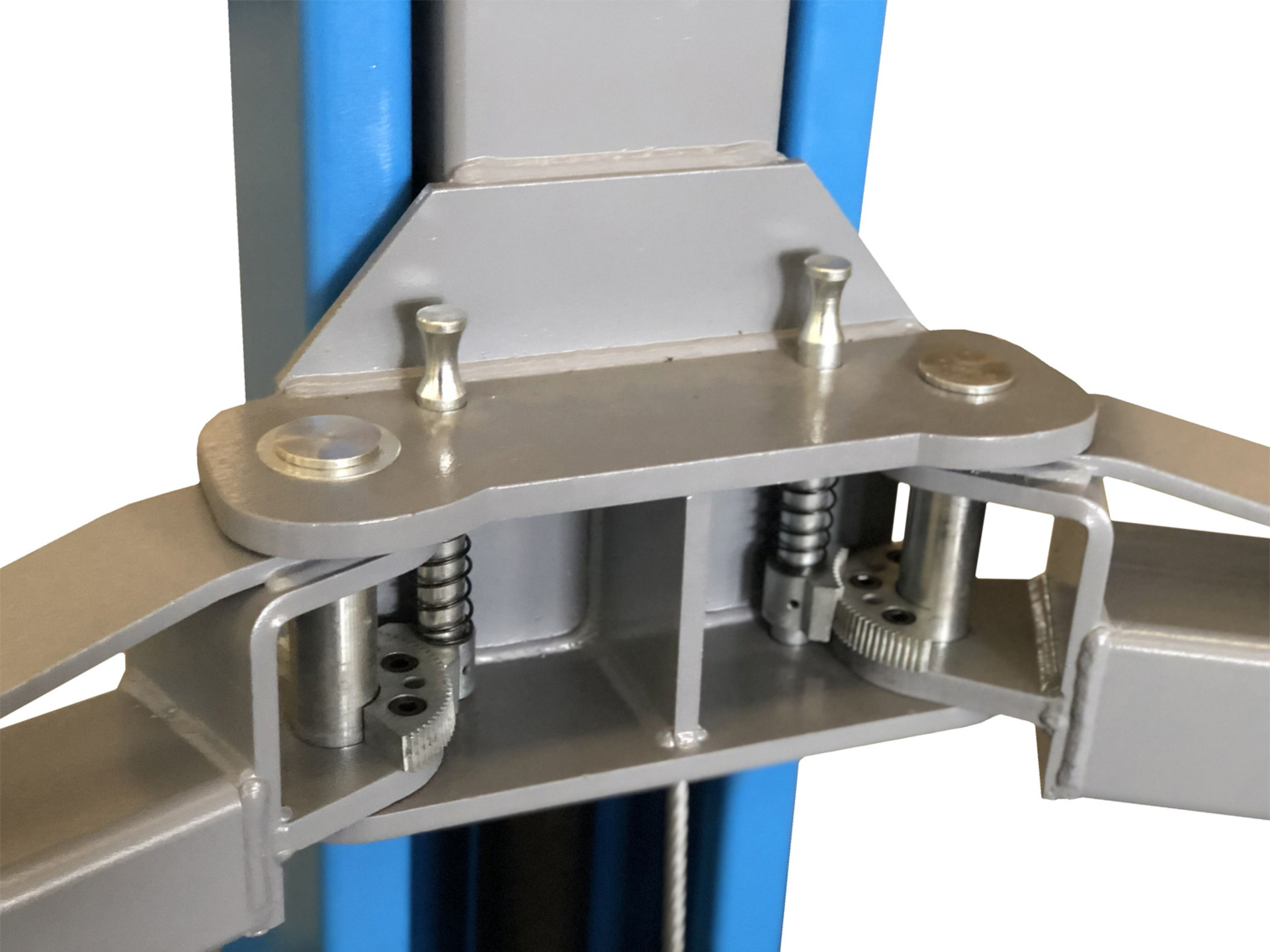 Dvousloupový přejezdový zvedák s automatickým zámkem, nosnost 4t - QSD4000A