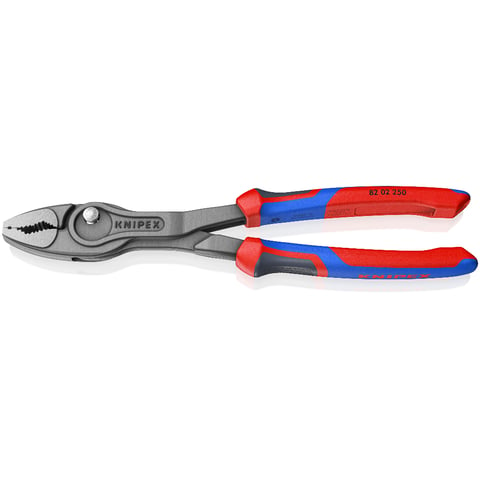 Kleště s posuvným kloubem Twingrip, s komfortní rukojetí, 250 mm - KNIPEX 82 02 250