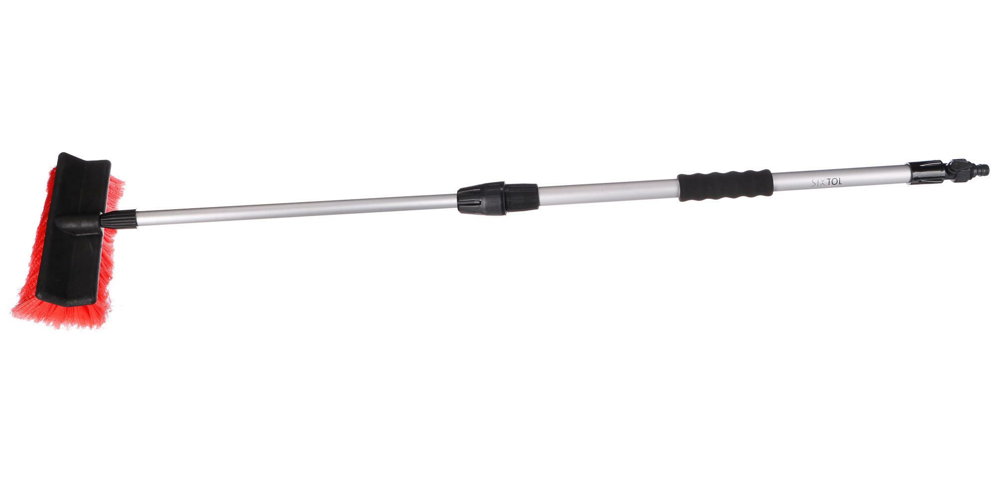 Teleskopický průtokový kartáč na mytí auta CAR DETAILING WASH BRUSH 1, 70-120cm - SIXTOL (obrázek 4)