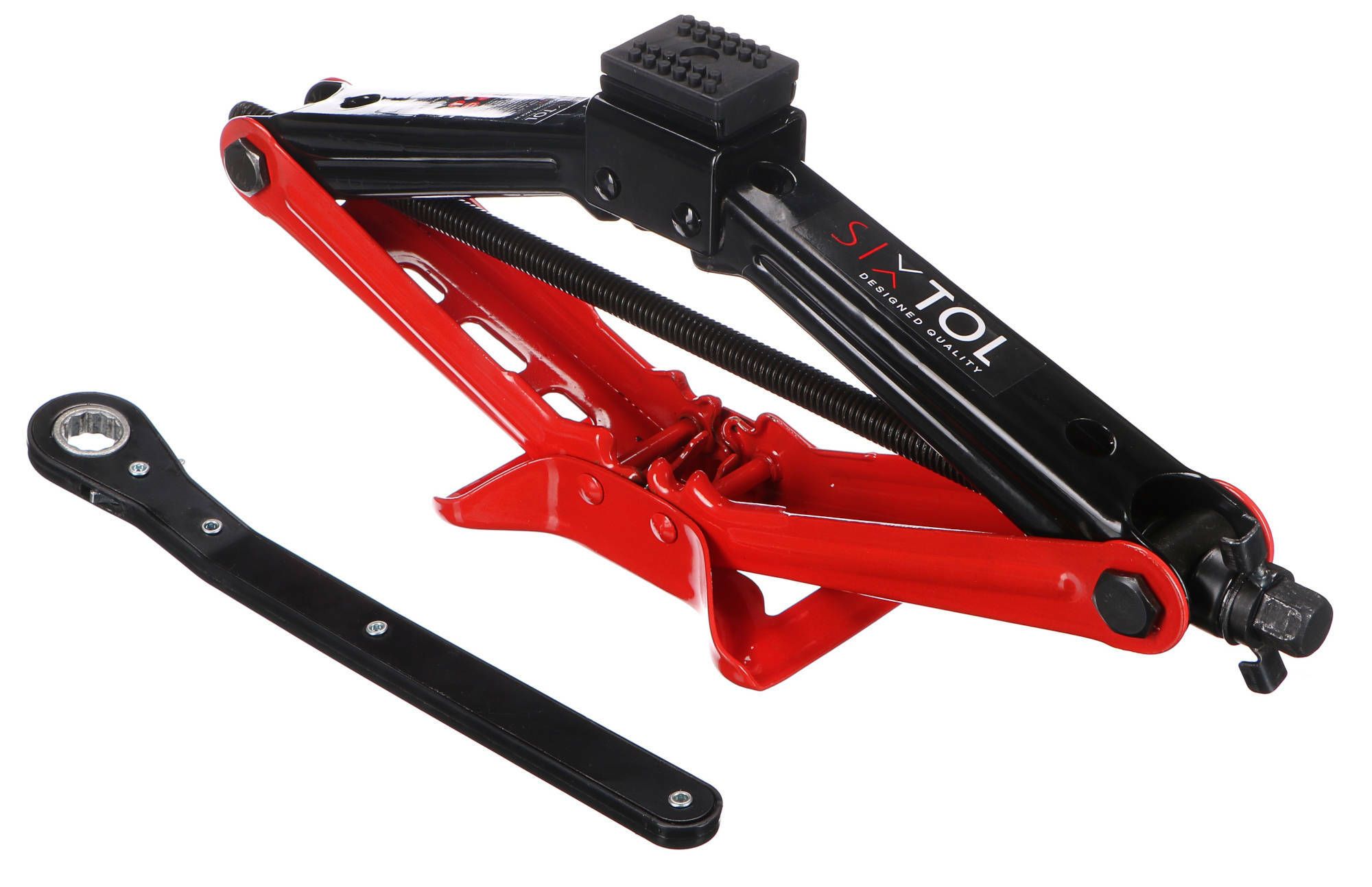 Nůžkový zvedák s ráčnou SX SCISSOR JACK 2T – SIXTOL