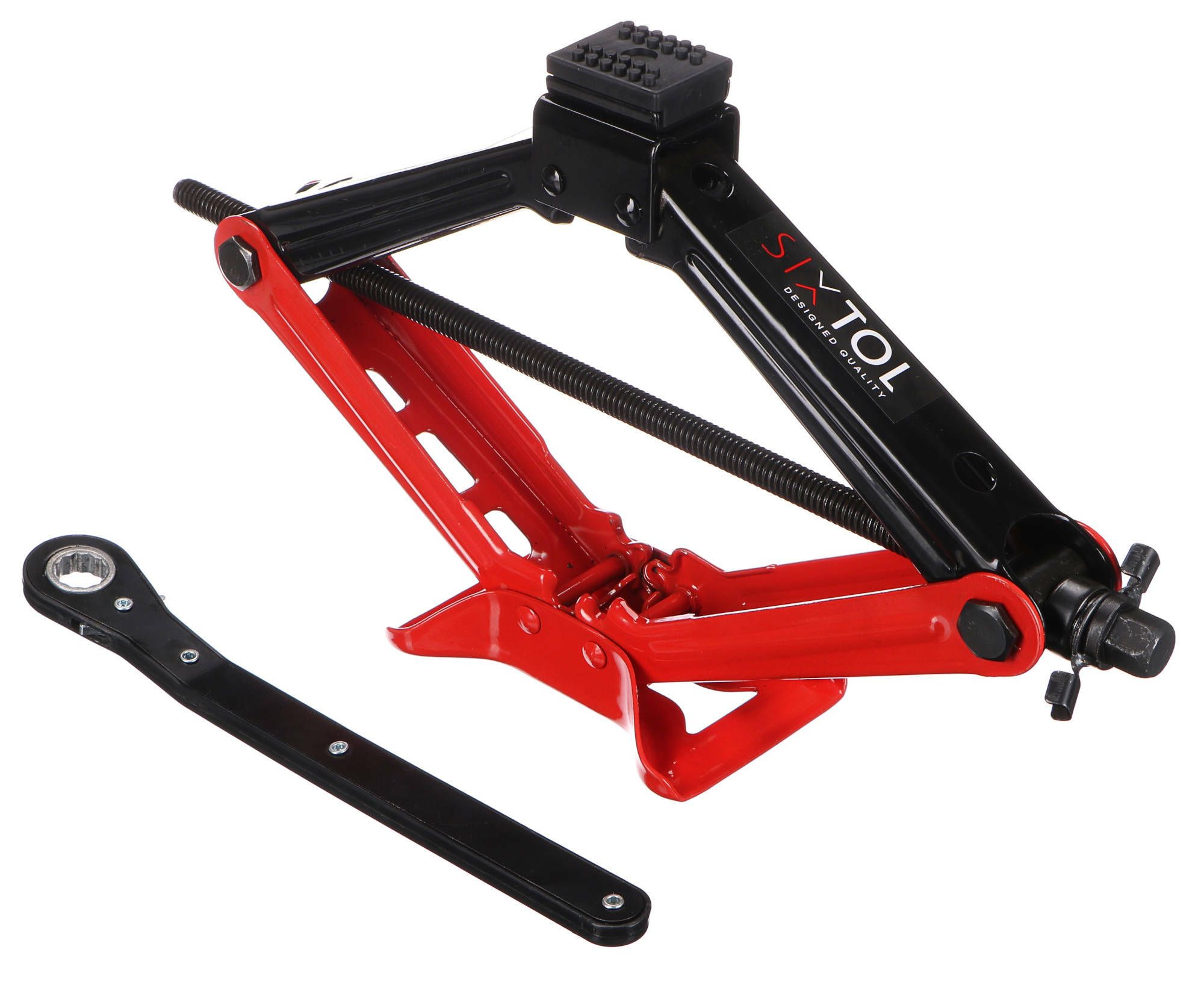 Nůžkový zvedák s ráčnou SX SCISSOR JACK 2T - SIXTOL