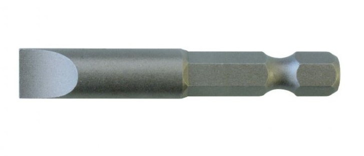 Bit plochý, úchyt 1/4", délka 50 mm, prodloužený, různé velikosti - JONNESWAY Varianta: 8x50 mm