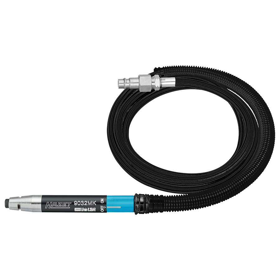 Pneumatická stopková mikro bruska, kleština 3 mm, 0-60000 ot./min. - HAZET 9032MK