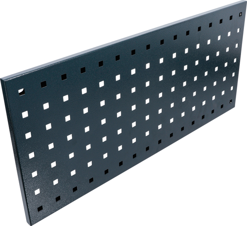 Nástěnný děrovaný panel, krátké provedení, 640 x 298 mm - BGS 80192