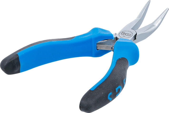 BGS Technic BGS 383 Kleště pro elektroniku 125 mm, zahnuté s rozevírací pružinou