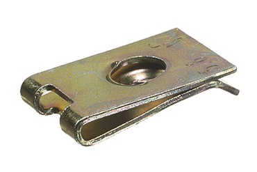 Plechové pružné matice pro samořezné šrouby, různé rozměry, pozinkované, sady 100 ks Velikost: 3,5x16,5x11 mm