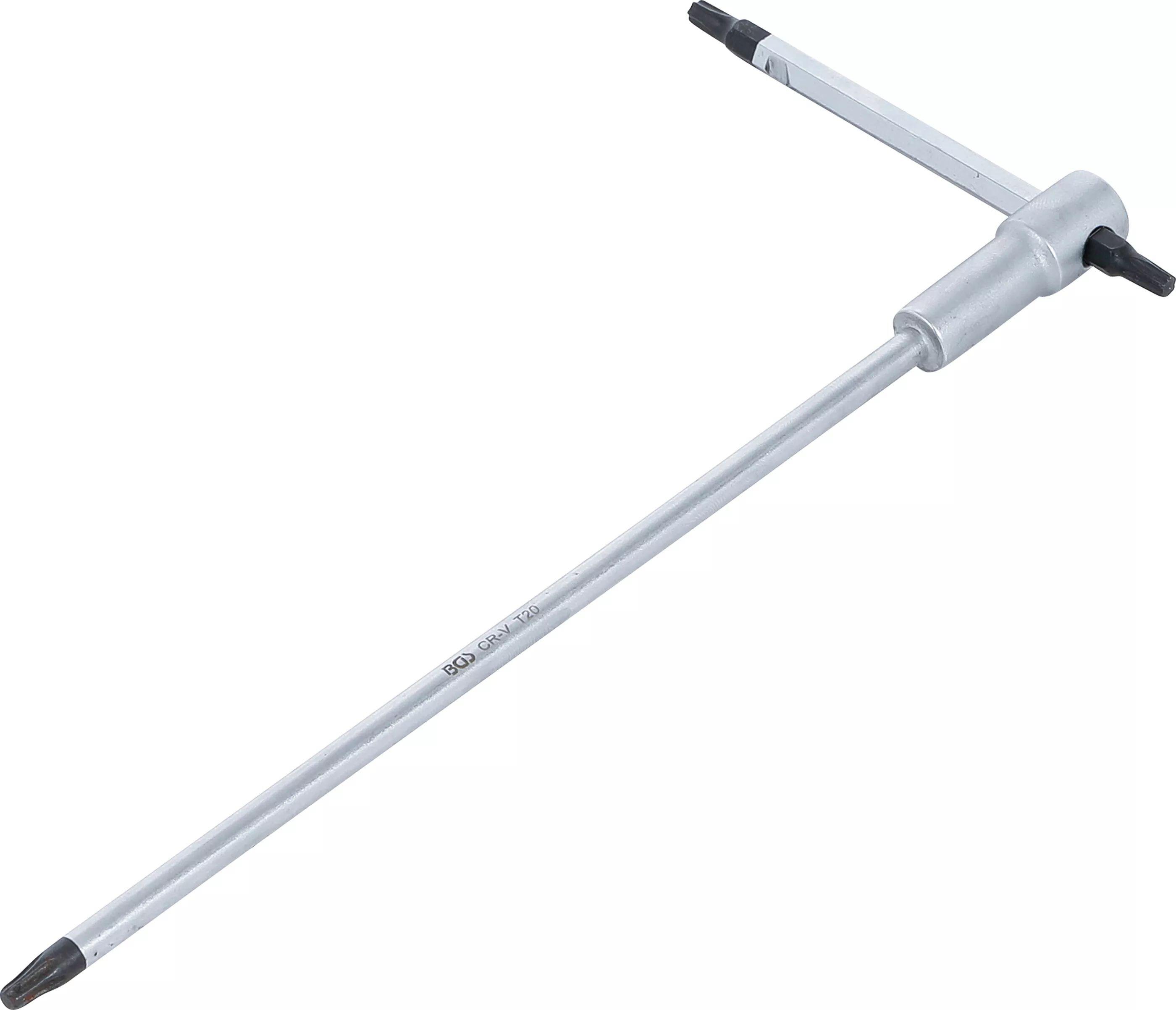 BGS Technic BGS 6093 Zástrčný klíč Torx T20 s posuvnou T-rukojetí