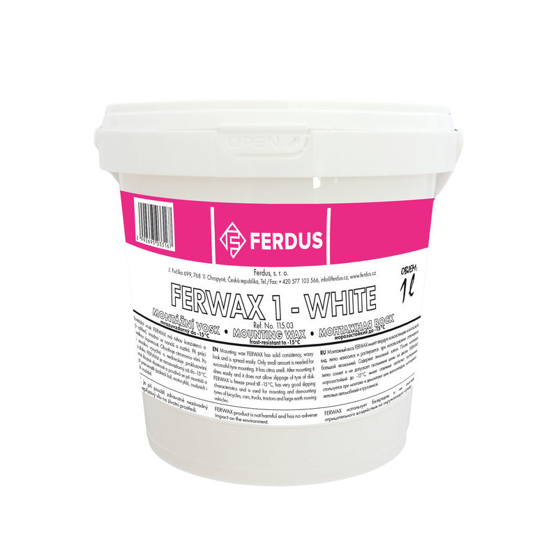 Montážní vosk FERWAX WHITE 1