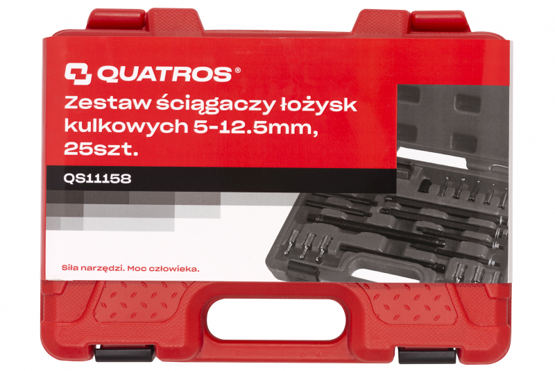 Stahovák kuličkových ložisek 5-12.5 mm, 25 Ks QS11158