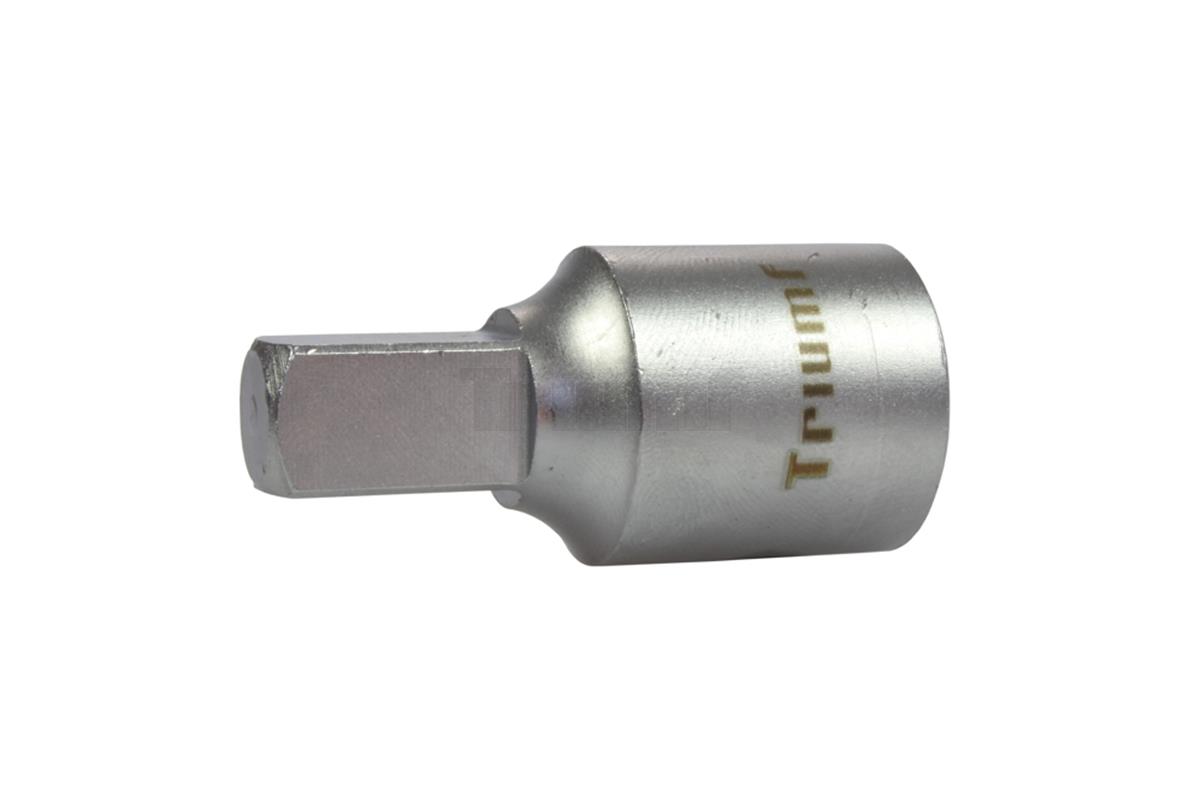 Triumf professional tools s.r.o. hlavice zástrčná 1/2", na olejové výpustě, 4 hran 3/8"