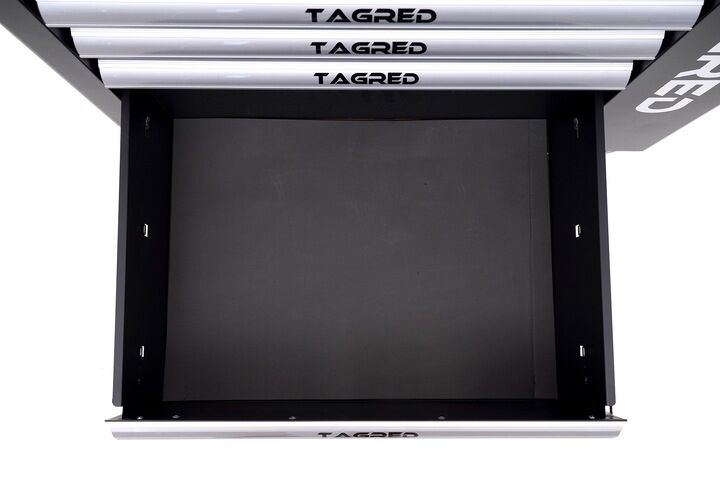 Dílenský vozík na nářadí (prázdný) 7 přihrádek PREMIUM, Tagred TA213