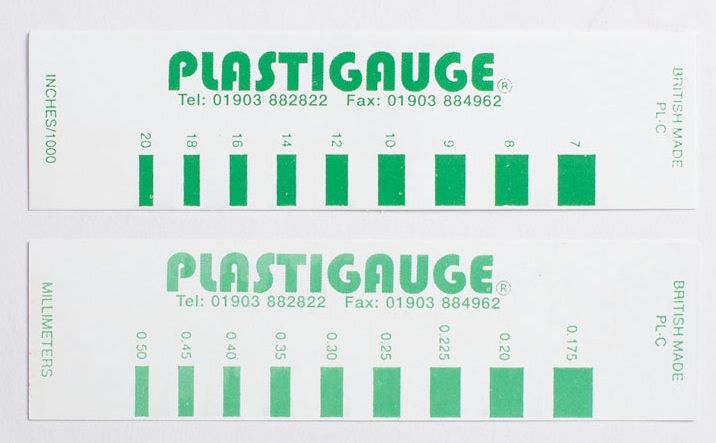 PLASTIGAUGE Plastigage-měření tolerance ložisek (různé velikosti) Rozměr: 0.1-0.25 mm