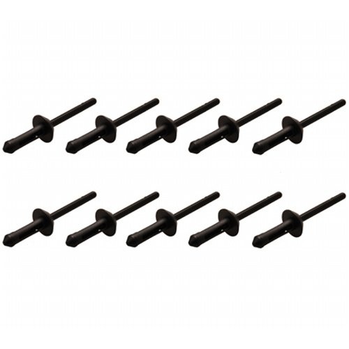 Umělohmotné trhací nýty, různé rozměry, balení 10 ks - BGS technic Velikost: 17.2x5 mm