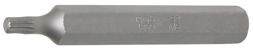 BGS technic Bit XZN 10mm (různé velikosti) - BGS Velikost: 5x75 mm