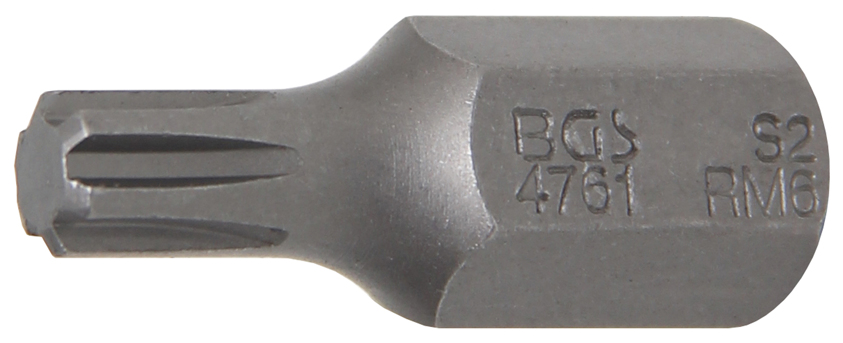 BGS technic Bit RIBE - profil 10mm (různé velikosti) - BGS Velikost: 12x30 mm