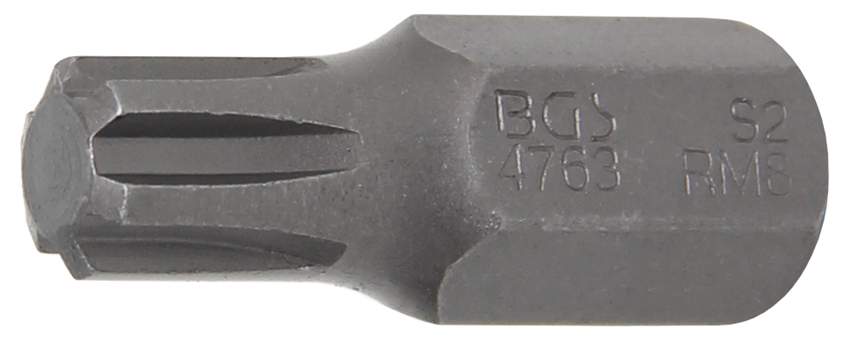 BGS technic Bit RIBE - profil 10mm (různé velikosti) - BGS Velikost: 6x30 mm