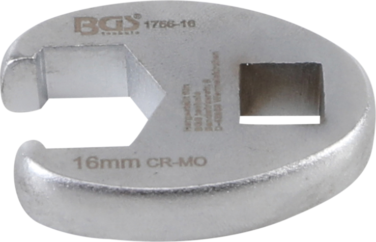 Klíče ploché otevřené 3/8", různé rozměry - BGS technic Velikost: 16 mm