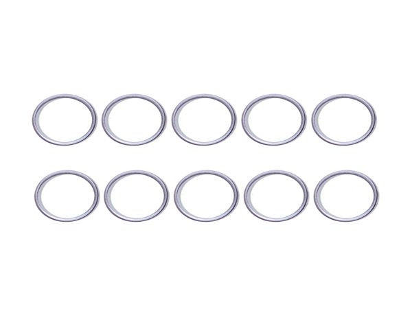 Těsnicí kroužky pro olejové výpusti, různé rozměry, sada 10 ks - BGS