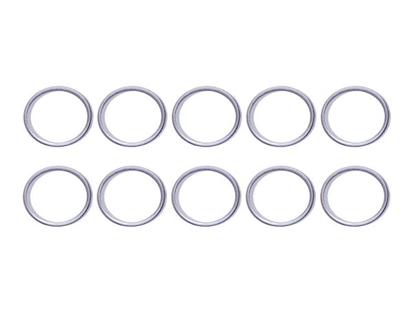 Těsnicí kroužky pro olejové výpusti, různé rozměry, sada 10 ks - BGS