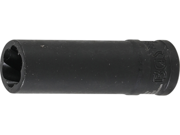 Nástrčné hlavice 1/4" pro demontáž elektrody žhavicí svíčky, různé rozměry - BGS