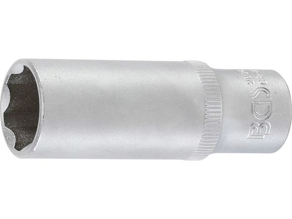 BGS technic Hlavice nástrčné, 3/8", různé velikosti, profil Super Lock, prodloužené 63 mm - BGS Velikost: 16 mm
