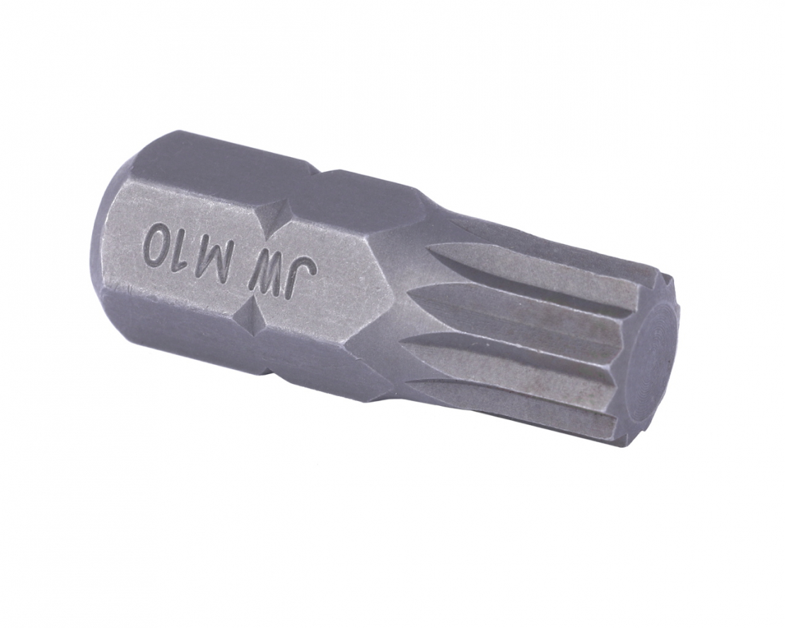 Bity XZN (Spline), různé velikosti, úchyt 10 mm, délka 30 mm - JONNESWAY Velikost: M6