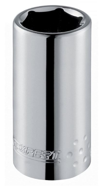 Hlavice 6-hranné prodloužené metrické 1/2" (různé velikosti) Tona Expert Velikost: 21 mm