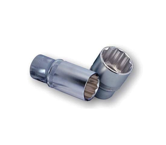 Nástrčné hlavice 3/8" 12hranné, prodloužené 63 mm, různé rozměry - ASTA