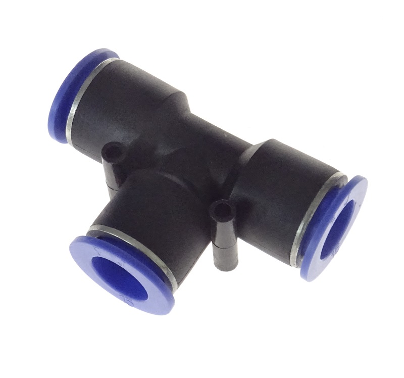 MDtools Rychlospojky hadicové typ T - rozvdojky, různé průměry, plast Velikost: 10 mm