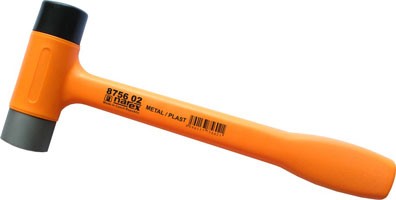 Palička s kov/plast úderným koncem (různé velikosti) – NAREX BYSTŘICE Celková délka: 270 mm