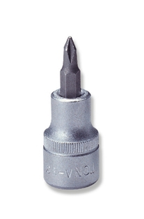 Zástrčné hlavice šroubovací, křížové Phillips, 1/4", velikosti PH0-PH3 - JONNESWAY Velikost: PH1