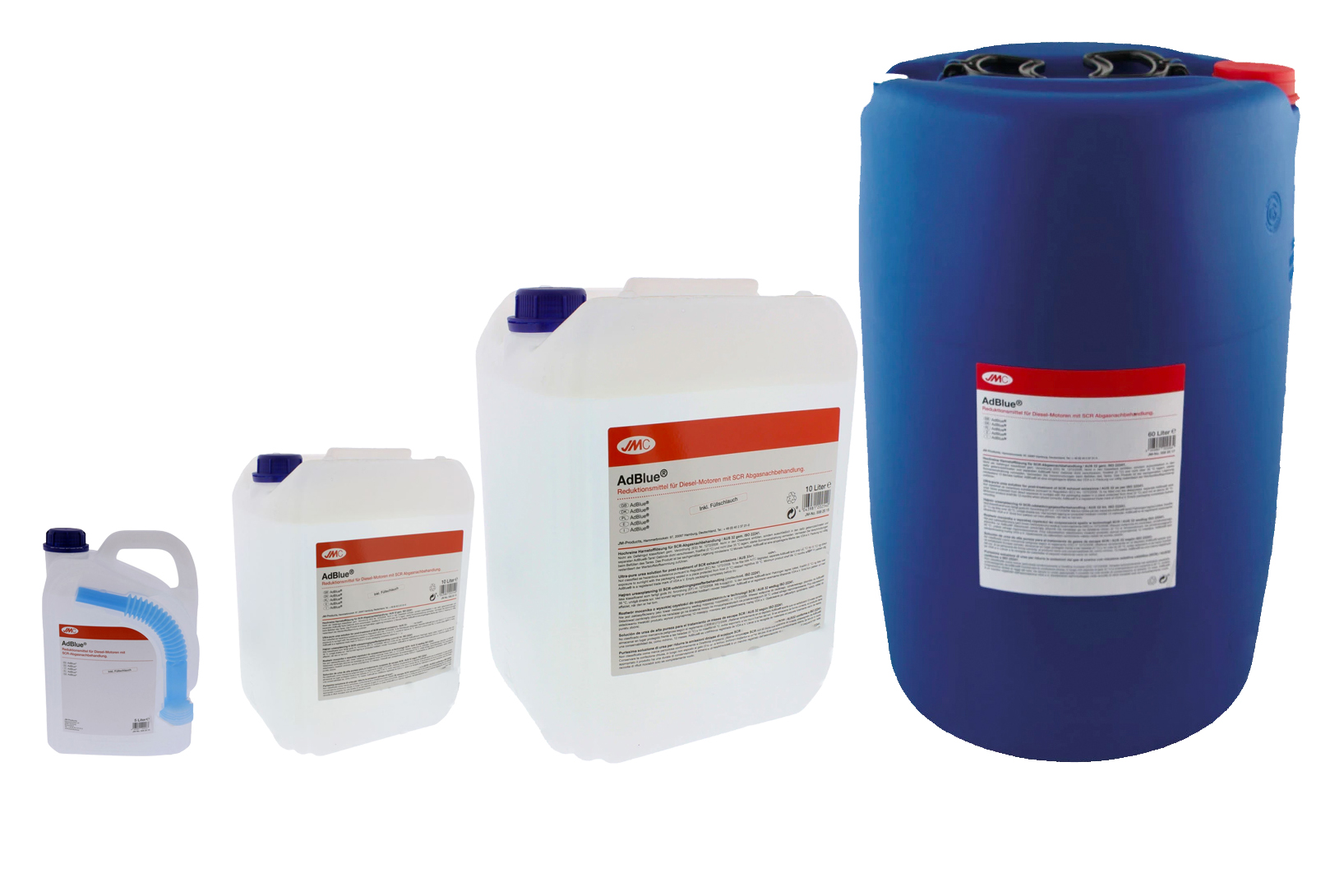 JMP AdBlue – katalytické činidlo SCR „močovina“ – různé objemy Objem: 10 L
