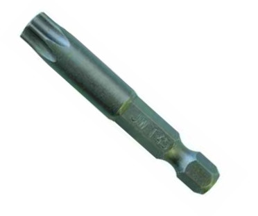 Bity Torx s otvorem, různé velikosti, délka 50 mm, úchyt 1/4" – JONNESWAY