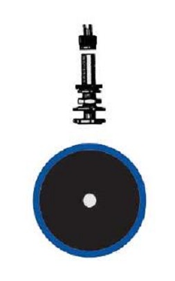 Ventilová podložka PS vyztužená, různé velikosti - Ferdus Varianta: PS 3 vyztužená. průměr 90 mm. 1 ks