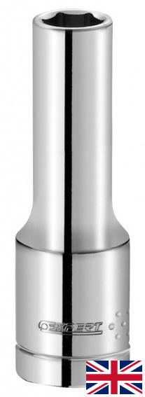 6hranné 1/4" palcové prodloužené hlavice (různé velikosti) Tona Expert Velikost: 5/16 "