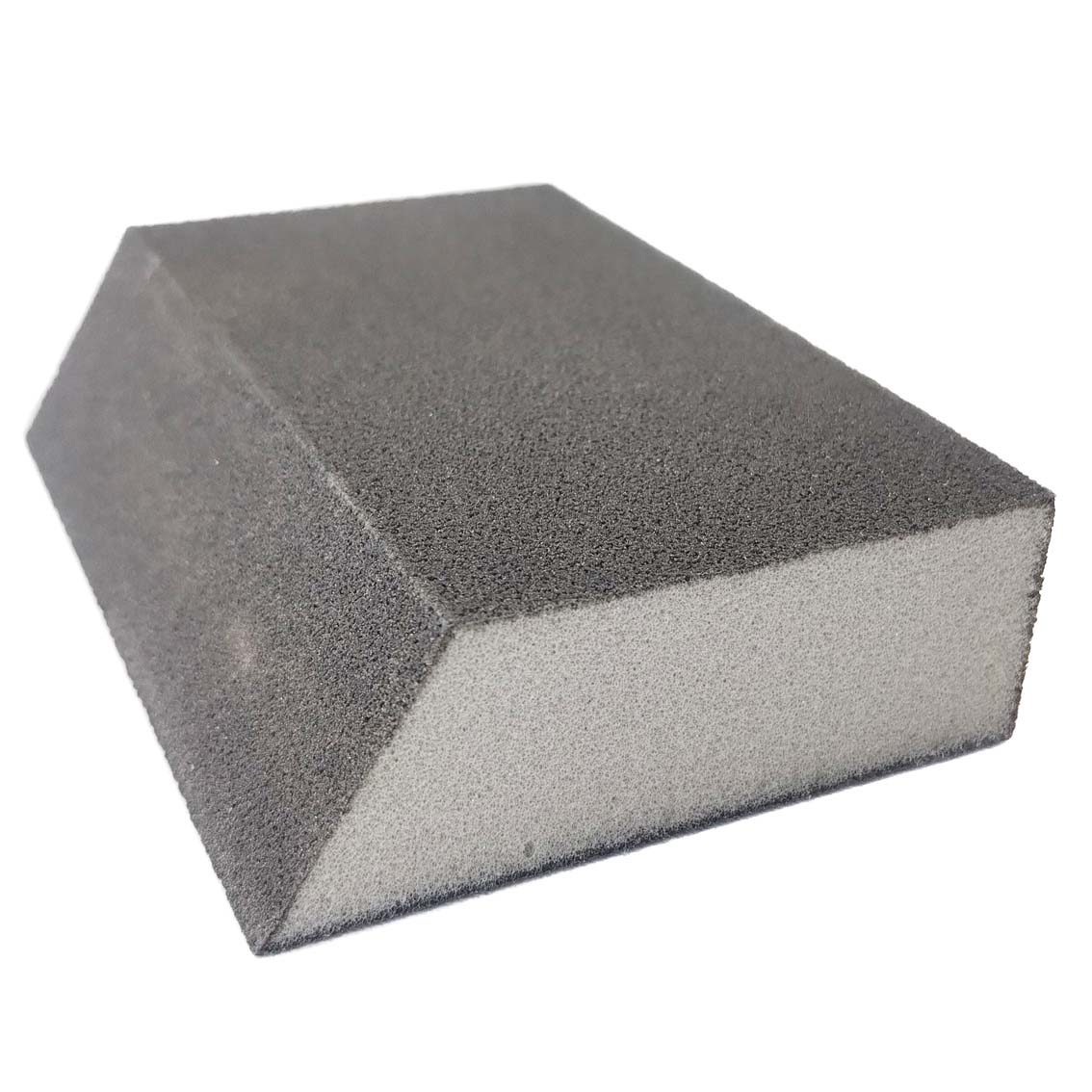 Brusná houbička, zkosená, 4 strany, různé zrnitosti - MAGG Zrnitost: P220