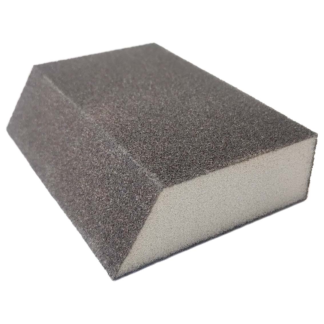 Brusná houbička, zkosená, 4 strany, různé zrnitosti - MAGG Zrnitost: P120