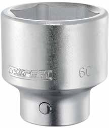 Hlavice 1″ 6-hranné (různé velikosti) Tona Expert Velikost: 41 mm