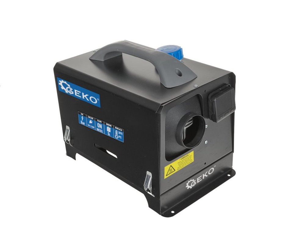 Nezávislé naftové topení 8 kW 12 V / 230 V - GEKO G80456