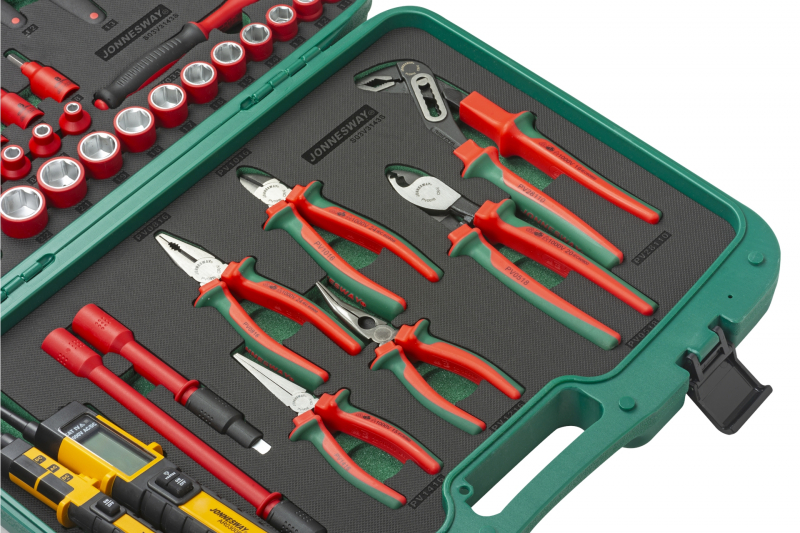 JONNESWAY S03V3143S Sada 43ks izolované elektrikářské nářadí 1000V