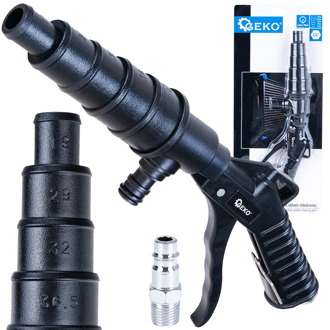 Pistole na čištění chladícího systému 1/4" - GEKO