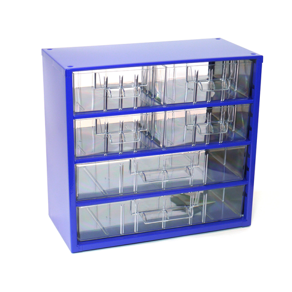 TOKOZ - Zásuvkový organizér 06 / 4M, 2L - RAL 5002 - Modrá (6768)