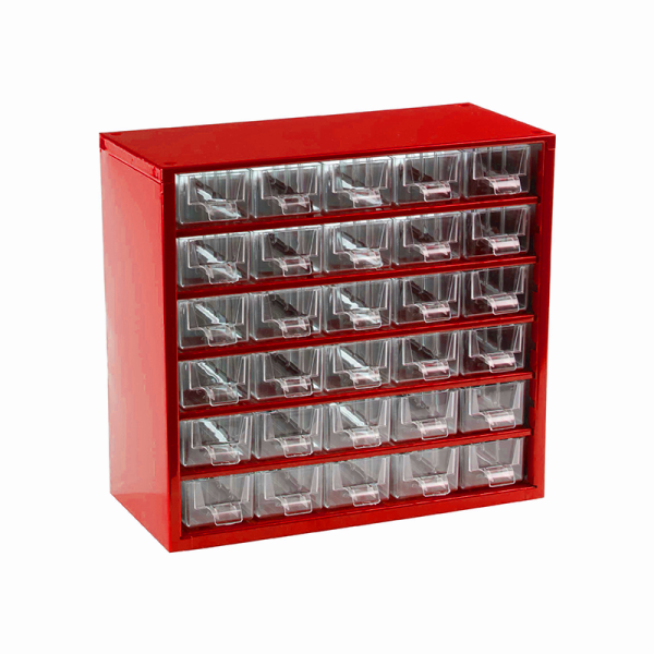 TOKOZ - Zásuvkový organizér 06 / 30S - RAL 3002 - Červená (6762)