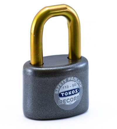 TOKOZ - 113/50 RECORD visací zámek 6 klíčů
