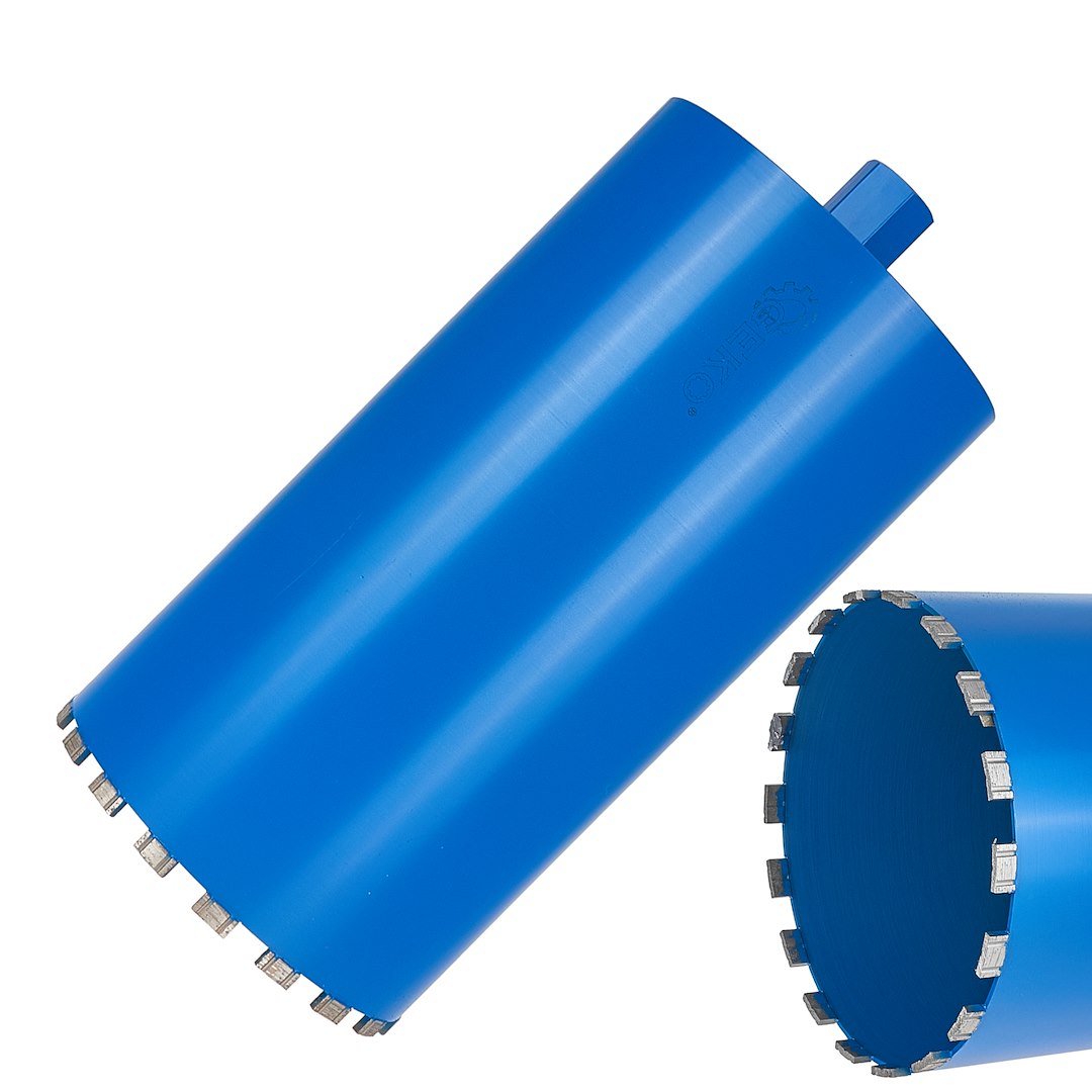 GEKO Diamantový korunový vrták 227 x 10 x 450 mm 18T 1,1/4"