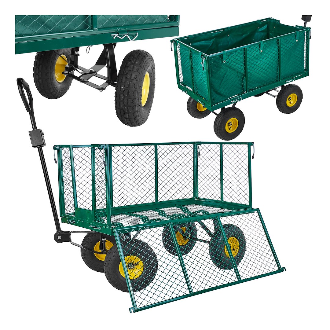 GEKO Velký zahradní vozík 96 x 51 x 40 cm