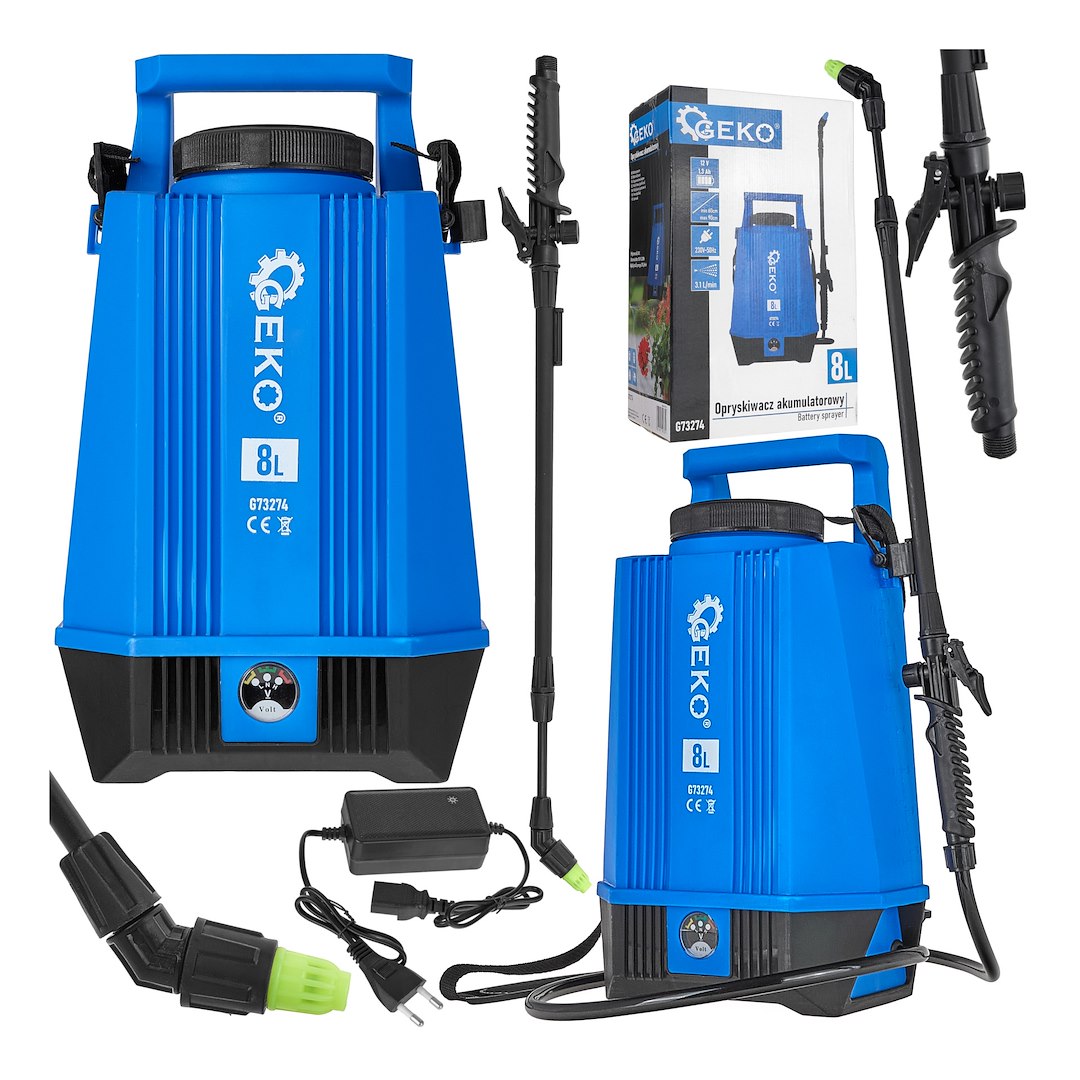 GEKO Bateriový postřikovač 8 l