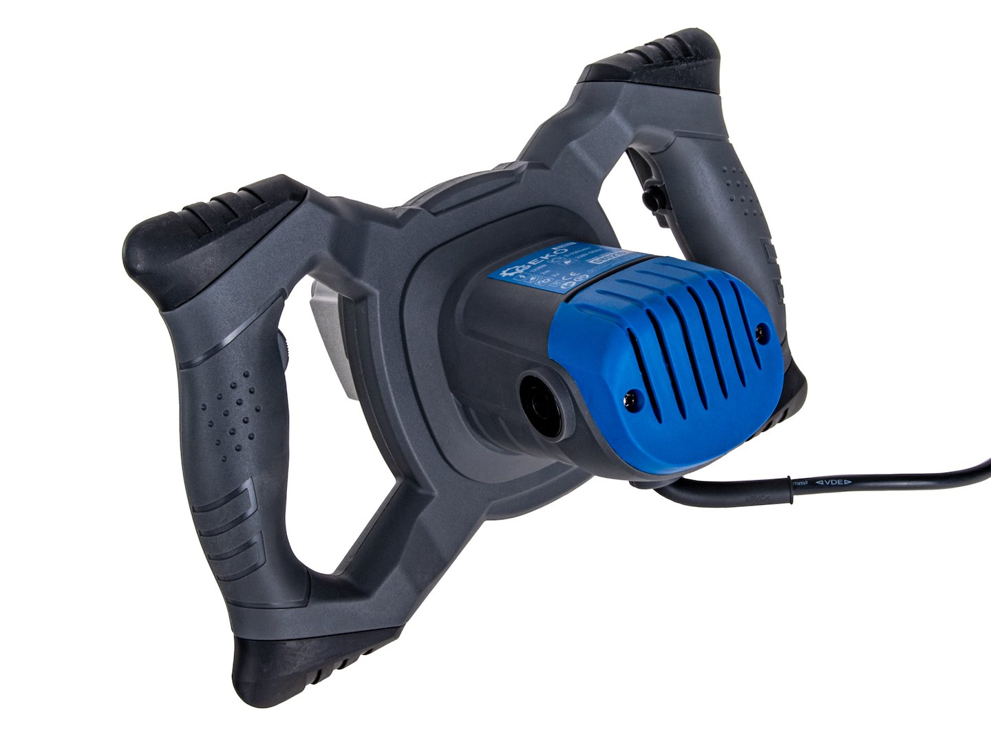 1200W elektrická míchačka na barvy a maltu s přídavnou míchací lopatkou