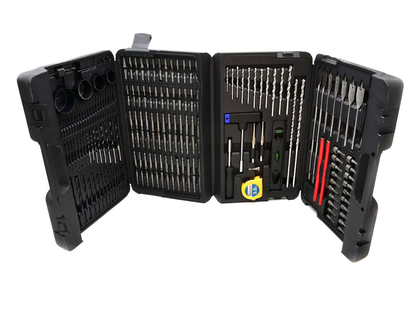 Sada bitů, vrtáků a příslušenství, 217ks - GEKO